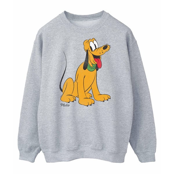 Disney Mens Classic Pluto Sweatshirt