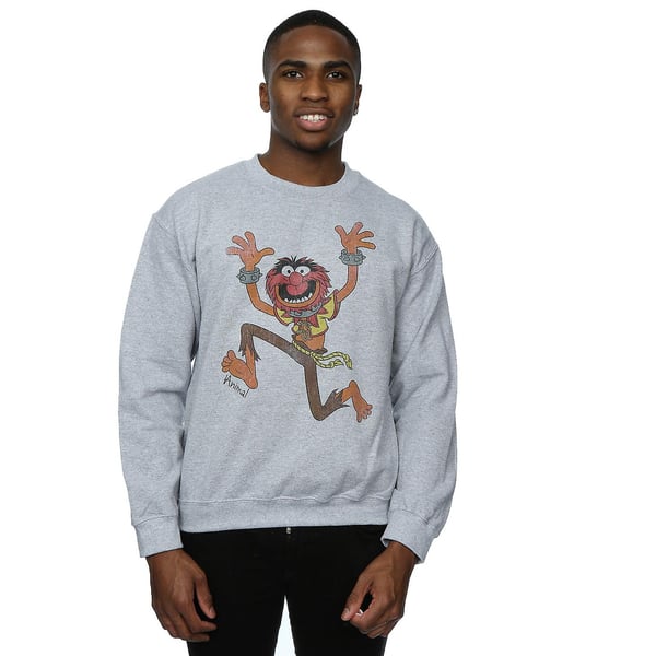 The Muppets Mens Classic Animal Heather Sweatshirt