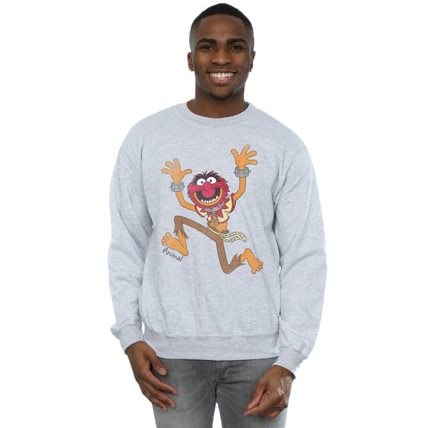 The Muppets Mens Classic Animal Heather Sweatshirt