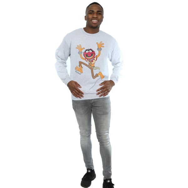 The Muppets Mens Classic Animal Heather Sweatshirt