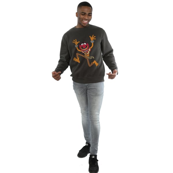 The Muppets Mens Classic Animal Heather Sweatshirt