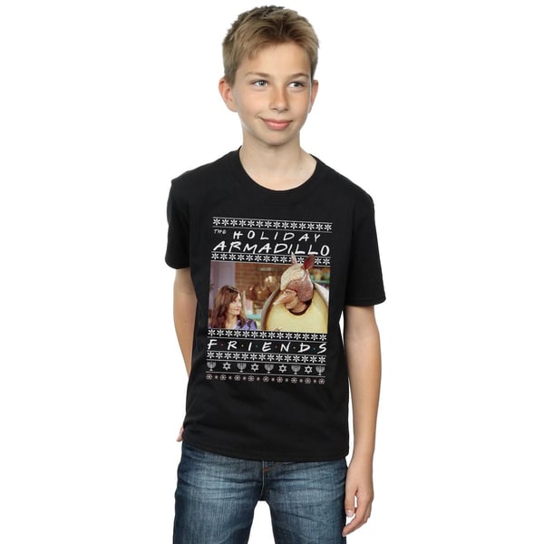 Friends Boys Fair Isle Holiday Armadillo T-Shirt