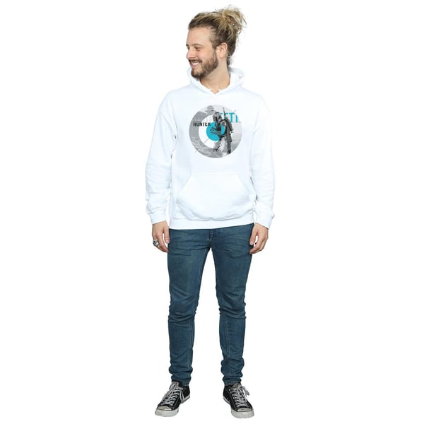 Star Wars Mens Boba Fett Bounty Hunter Circle Hoodie