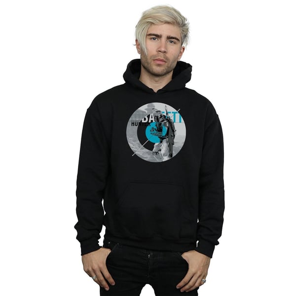 Star Wars Mens Boba Fett Bounty Hunter Circle Hoodie