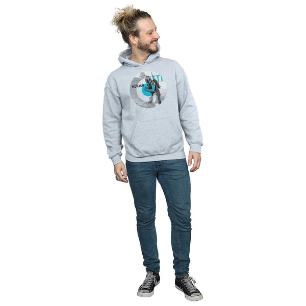 Star Wars Mens Boba Fett Bounty Hunter Circle Hoodie