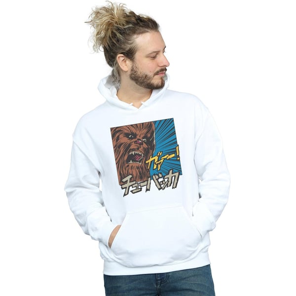 Star Wars Mens Chewbacca Roar Pop Art Hoodie
