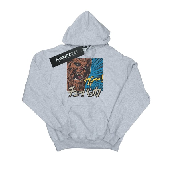 Star Wars Mens Chewbacca Roar Pop Art Hoodie
