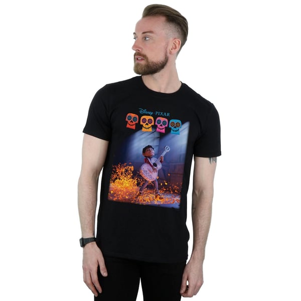 Disney Mens Coco Miguel Playing Guitar T-Shirt