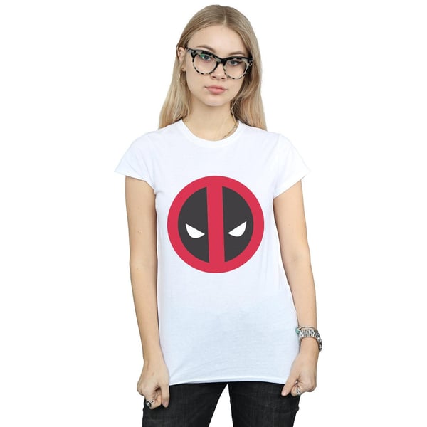 Marvel Womens/Ladies Deadpool Large Clean Logo Cotton T-Shirt