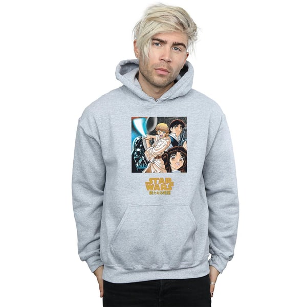 Star Wars Mens Anime Poster Hoodie