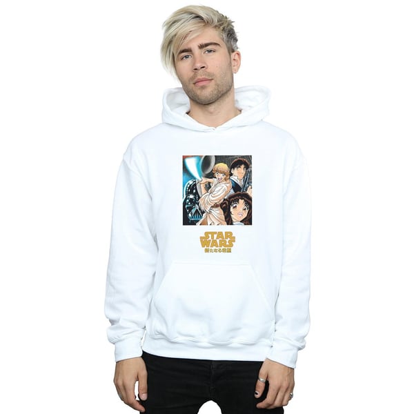 Star Wars Mens Anime Poster Hoodie