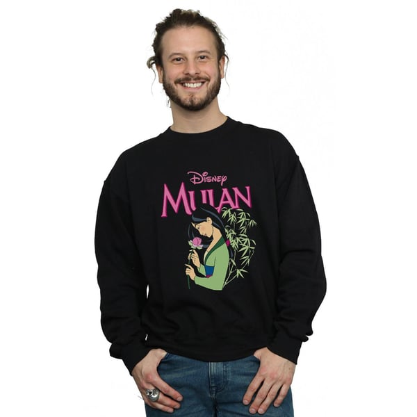 Disney Mens Mulan Pink Magnolia Sweatshirt