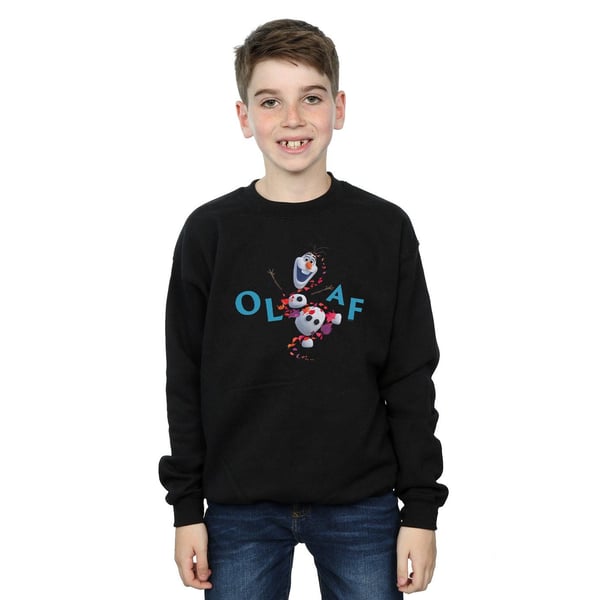 Disney Boys Frozen 2 Olaf Leaf Jump Sweatshirt