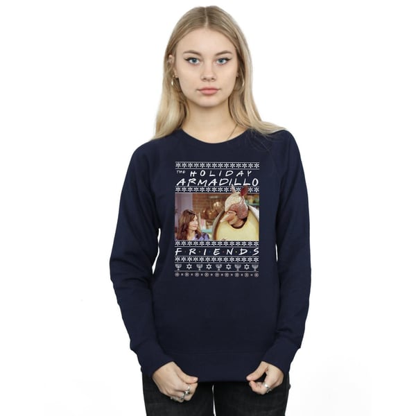 Friends Womens/Ladies Fair Isle Holiday Armadillo Sweatshirt