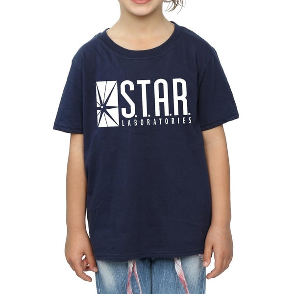 DC Comics Girls The Flash Star Labs Cotton T-Shirt