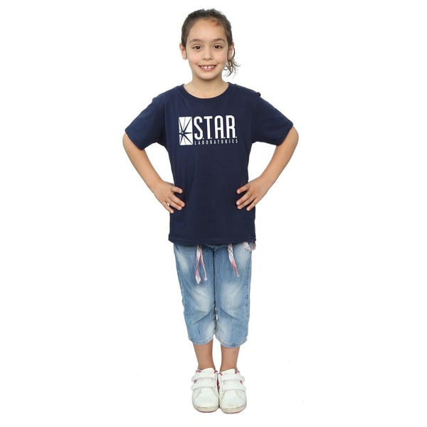 DC Comics Girls The Flash Star Labs Cotton T-Shirt