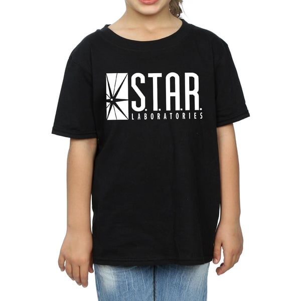 DC Comics Girls The Flash Star Labs Cotton T-Shirt