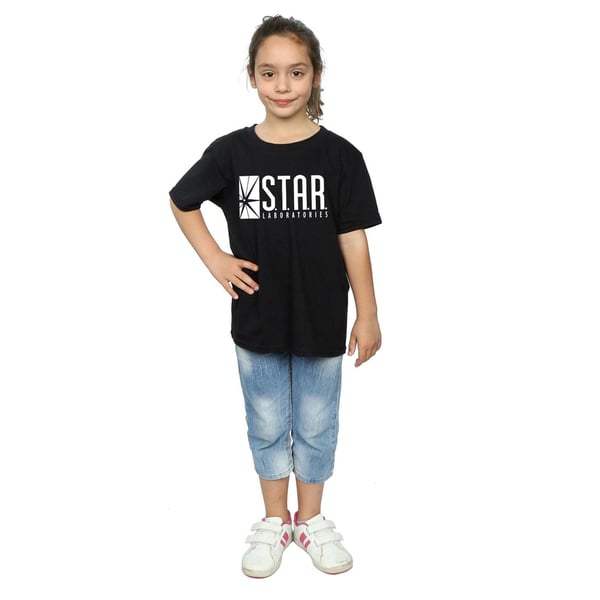 DC Comics Girls The Flash Star Labs Cotton T-Shirt