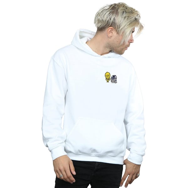 Star Wars Mens Resistance Droids Chest Print Hoodie