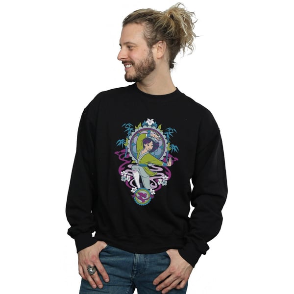 Disney Mens Mulan Ornamental Sweatshirt
