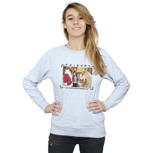 Friends Womens/Ladies I Am The Holiday Armadillo Sweatshirt
