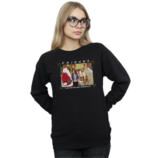 Friends Womens/Ladies I Am The Holiday Armadillo Sweatshirt