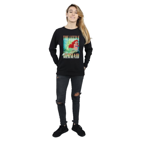 The Little Mermaid Womens/Ladies Ariel Montage Sweatshirt