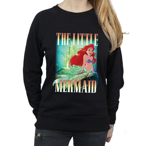 The Little Mermaid Womens/Ladies Ariel Montage Sweatshirt