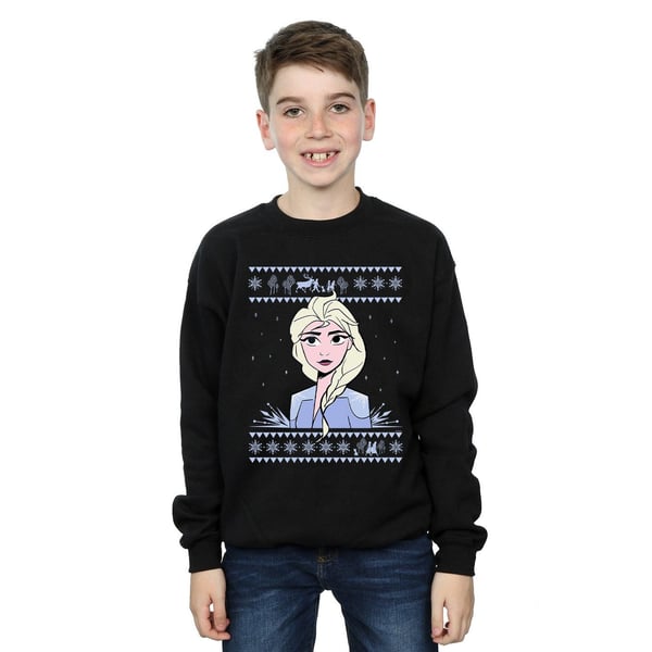 Disney Boys Frozen 2 Elsa Christmas Sweatshirt