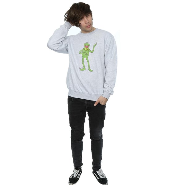 The Muppets Mens Classic Kermit Heather Sweatshirt