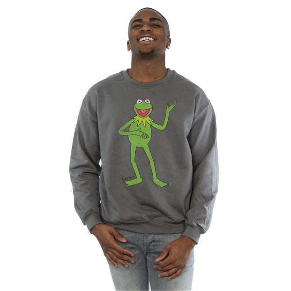 The Muppets Mens Classic Kermit Heather Sweatshirt