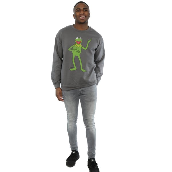 The Muppets Mens Classic Kermit Heather Sweatshirt