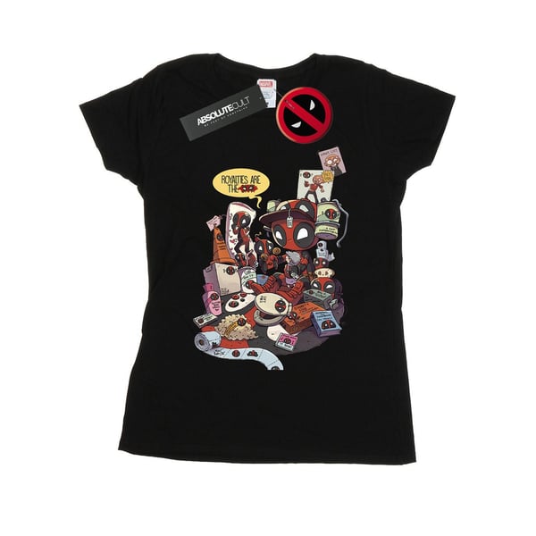 Marvel Womens/Ladies Deadpool Merchandise Royalties Cotton T-Shirt