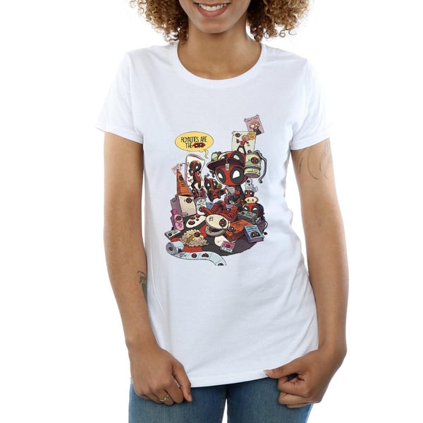 Marvel Womens/Ladies Deadpool Merchandise Royalties Cotton T-Shirt