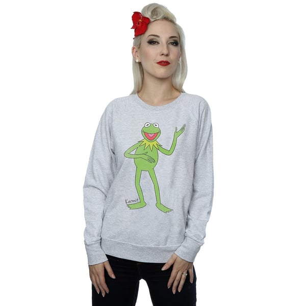 The Muppets Womens/Ladies Classic Kermit Heather Sweatshirt