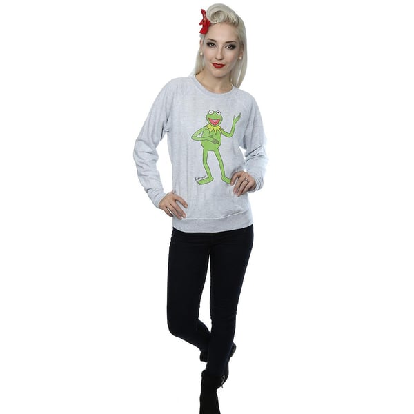 The Muppets Womens/Ladies Classic Kermit Heather Sweatshirt