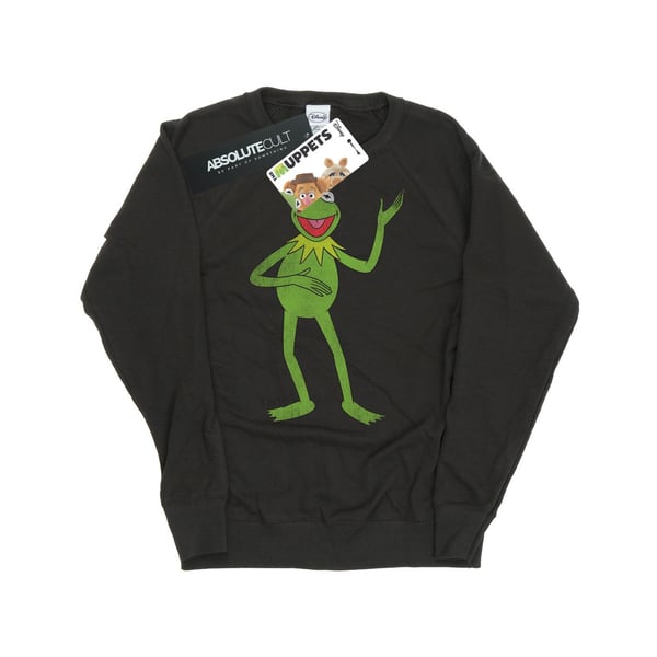 The Muppets Womens/Ladies Classic Kermit Heather Sweatshirt The Muppets Womens/Ladies Classic Kermit Heather Sweatshirt