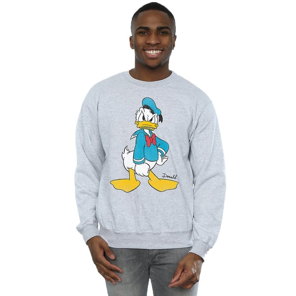 Disney Mens Angry Donald Duck Sweatshirt