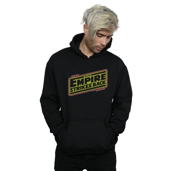Star Wars Mens The Empire Strikes Back Logo Hoodie