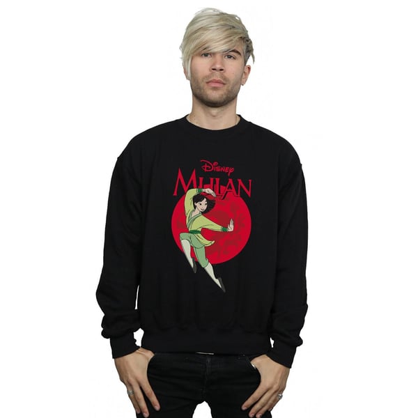 Disney Mens Mulan Dragon Circle Sweatshirt