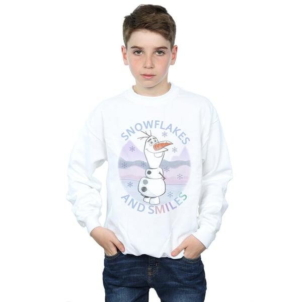 Disney Boys Frozen 2 Olaf Snowflakes And Smiles Sweatshirt