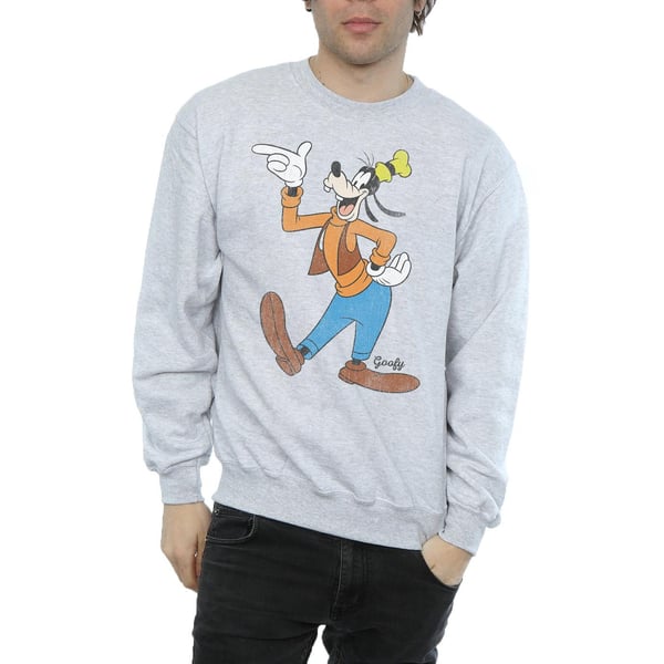 Disney Mens Classic Goofy Sweatshirt