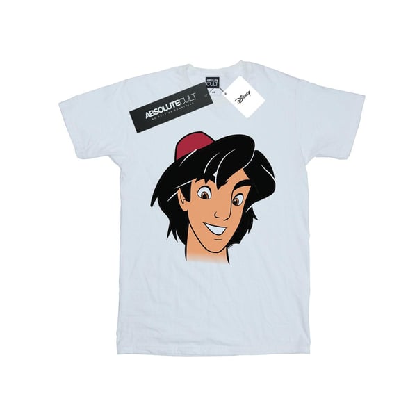 Disney Womens/Ladies Aladdin Headshot Cotton Boyfriend T-Shirt