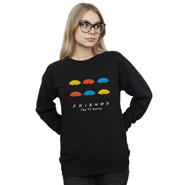 Friends Womens/Ladies Coloured Umbrellas Sweatshirt