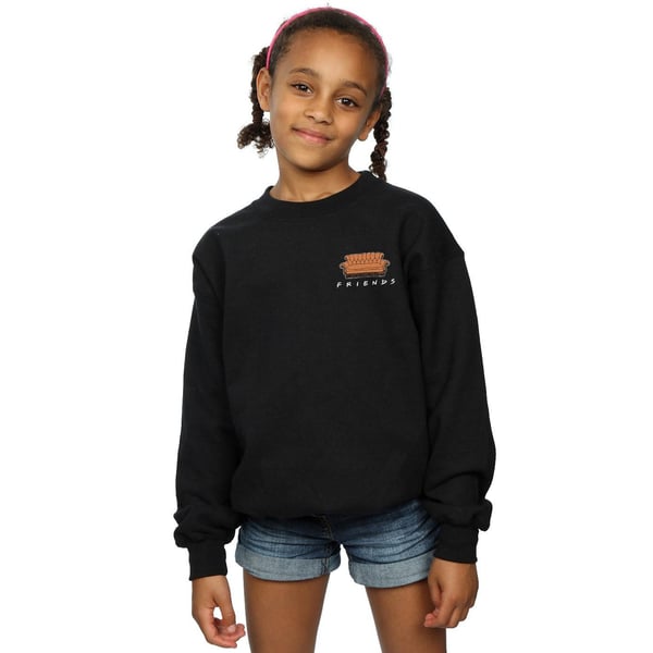 Friends Girls Couch Breast Print Sweatshirt