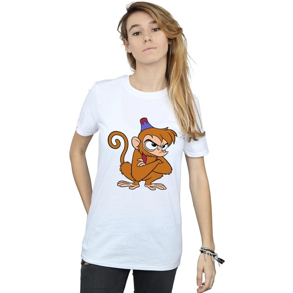 Disney Womens/Ladies Aladdin Angry Abu Cotton Boyfriend T-Shirt