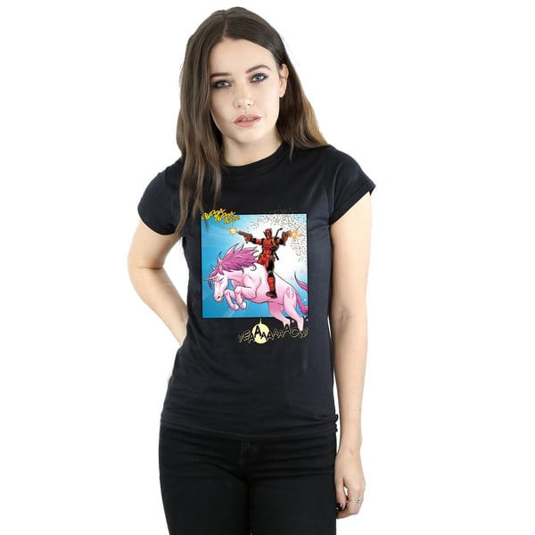 Marvel Womens/Ladies Deadpool Hey You Cotton T-Shirt