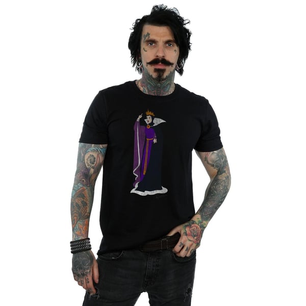 Disney Mens Snow White Classic Evil Queen Grimhilde T-Shirt