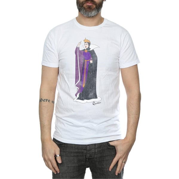 Disney Mens Snow White Classic Evil Queen Grimhilde T-Shirt