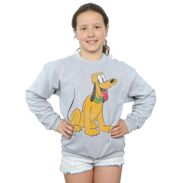 Disney Girls Classic Pluto Sweatshirt
